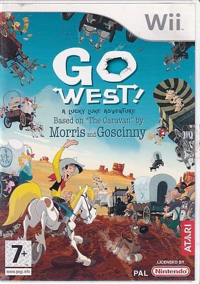 Go West A Lucky Luke Adventure - Wii - (B Grade) (Genbrug)